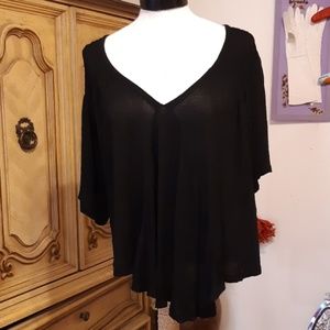 JALOUX Womens Lightweight Black Shirt sz S